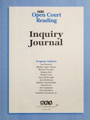 Front cover of SRA Open Court reading by Carl Bereiter