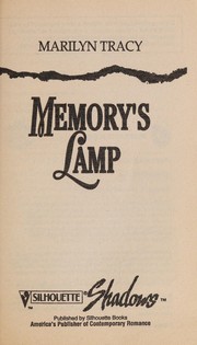 Cover of Memory's Lamp by Marilyn Tracy