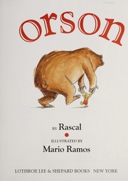 Cover of Orson by Rascal.