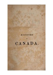 Cover of Histoire du Canada by F.-X. Garneau