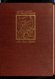 Front cover of The Birds of America by John James Audubon