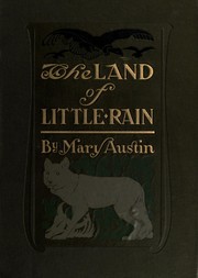 Cover of The Land of Little Rain by Mary Austin