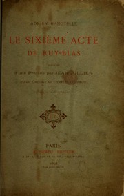 Cover of Ruy Blas by Victor Hugo