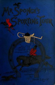 Cover of Mr. Sponge's sporting tour by Robert Smith Surtees