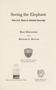 Cover of Seeing the elephant by Hans Binnendijk