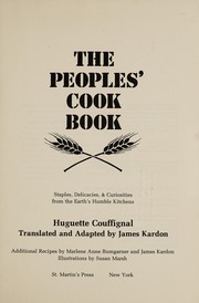 Cover of The peoples' cook book by Huguette Couffignal
