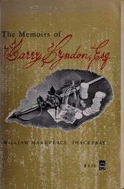 Cover of Barry Lyndon by William Makepeace Thackeray