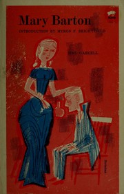 Front cover of Mary Barton by Elizabeth Cleghorn Gaskell