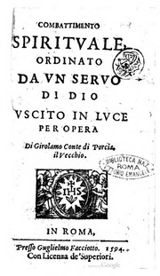 Front cover of Il Combattimento Spirituale by Lorenzo Scupoli
