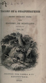 Front cover of Tales of a grandfather by Sir Walter Scott
