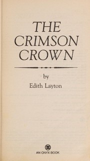 Cover of The Crimson Crown by Edith Layton