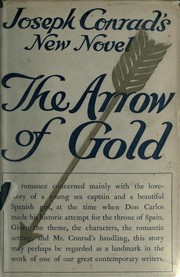 Front cover of The arrow of gold by Joseph Conrad