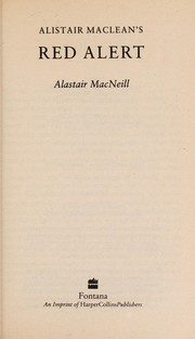 Front cover of Alistair MacLean's Red alert by Alastair MacNeill