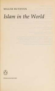 Front cover of Islam in the world by Malise Ruthven