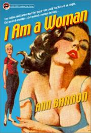 Front cover of I Am a Woman by Ann Bannon