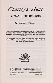 Cover of Charley's aunt by Brandon Thomas