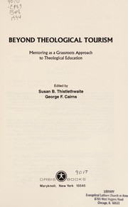 Front cover of Beyond theological tourism by Susan Brooks Thistlethwaite