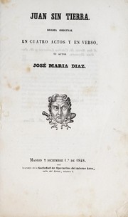 Cover of Juan sin Tierra by José María Díaz
