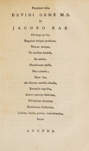 Front cover of Disputatio physica inauguralis, de attractione chemica ... by William Keir