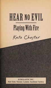 Cover of Playing With Fire by Kate Chester