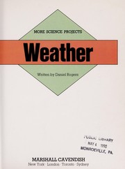 Cover of Weather by Rogers, Daniel