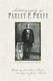 Front cover of Autobiography of Parley P. Pratt by Parley P. Pratt