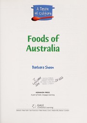 Cover of Foods of Australia by Barbara Sheen
