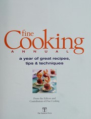 Front cover of Fine Cooking Annual by Fine Cooking Magazine