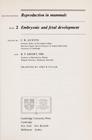 Front cover of Reproduction in mammals by C. R. Austin