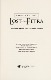 Front cover of Lost-in-Petra by Melissa Boyle Mahle