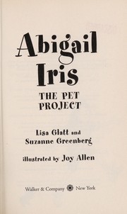 Cover of Abigail Iris by Lisa Glatt