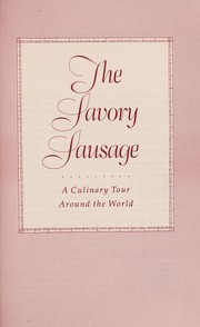 Front cover of The savory sausage by Linda Merinoff