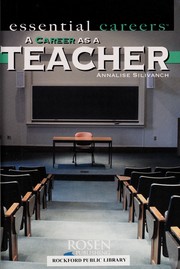 Front cover of A career as a teacher by Annalise Silivanch
