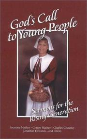 Front cover of God's call to young people by Barnard, John