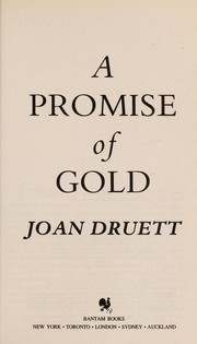 Front cover of A promise of gold by Joan Druett