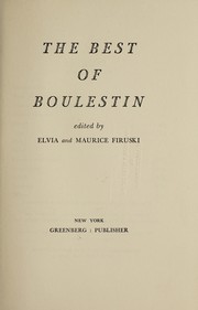 Cover of The Best of Boulestin by X. Marcel Boulestin