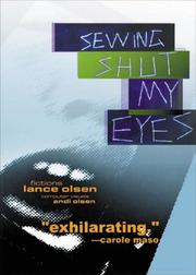 Front cover of Sewing shut my eyes by Lance Olsen