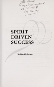 Cover of Spirit driven success by Dani Johnson