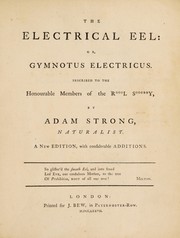 Cover of The electrical eel, or, Gymnotus electricus by James Perry