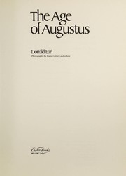 Front cover of The age of Augustus by Donald C. Earl