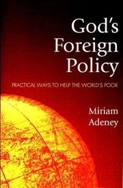 Front cover of God's foreign policy by Miriam Adeney