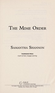 Front cover of The Mime Order by Samantha Shannon