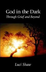 Cover of God in the dark by Luci Shaw