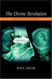 Cover of The divine revelation by Paul Helm