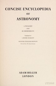 Front cover of Brockhaus ABC der Astronomie by A. Weigert