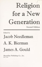 Cover of Religion for A New Generation by Jacob Needleman