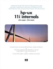 Front cover of HP-UX 11i Internals (Hewlett-Packard Professional Books) by Chris Cooper