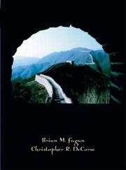 Cover of In the beginning by Brian M. Fagan