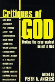 Cover of Critiques of God by Peter Adam Angeles