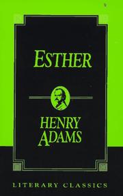 Front cover of Esther by Henry Adams